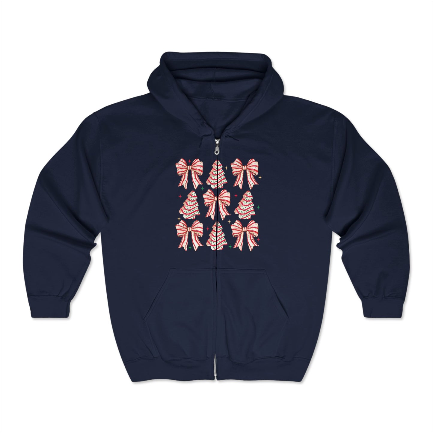 Christmas Unisex Heavy Blend™ Full Zip Hooded Sweatshirt