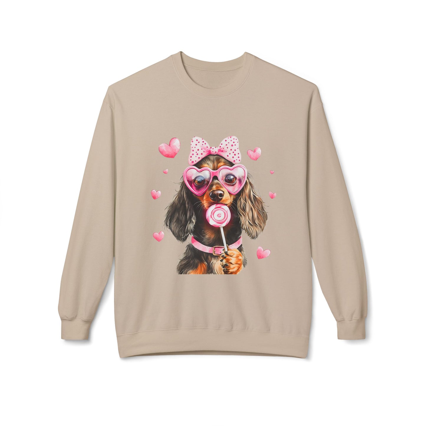 Valentines Unisex Midweight Softstyle Fleece Crewneck Sweatshirt