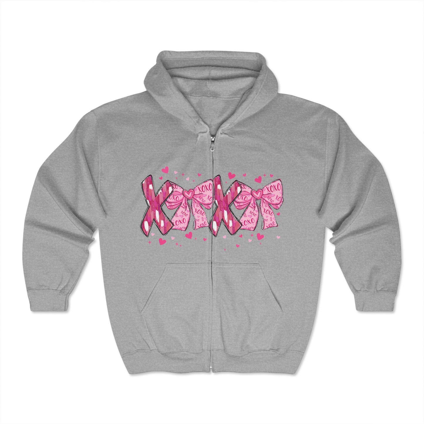 Valentines Unisex Heavy Blend™ Full Zip Hooded Sweatshirt
