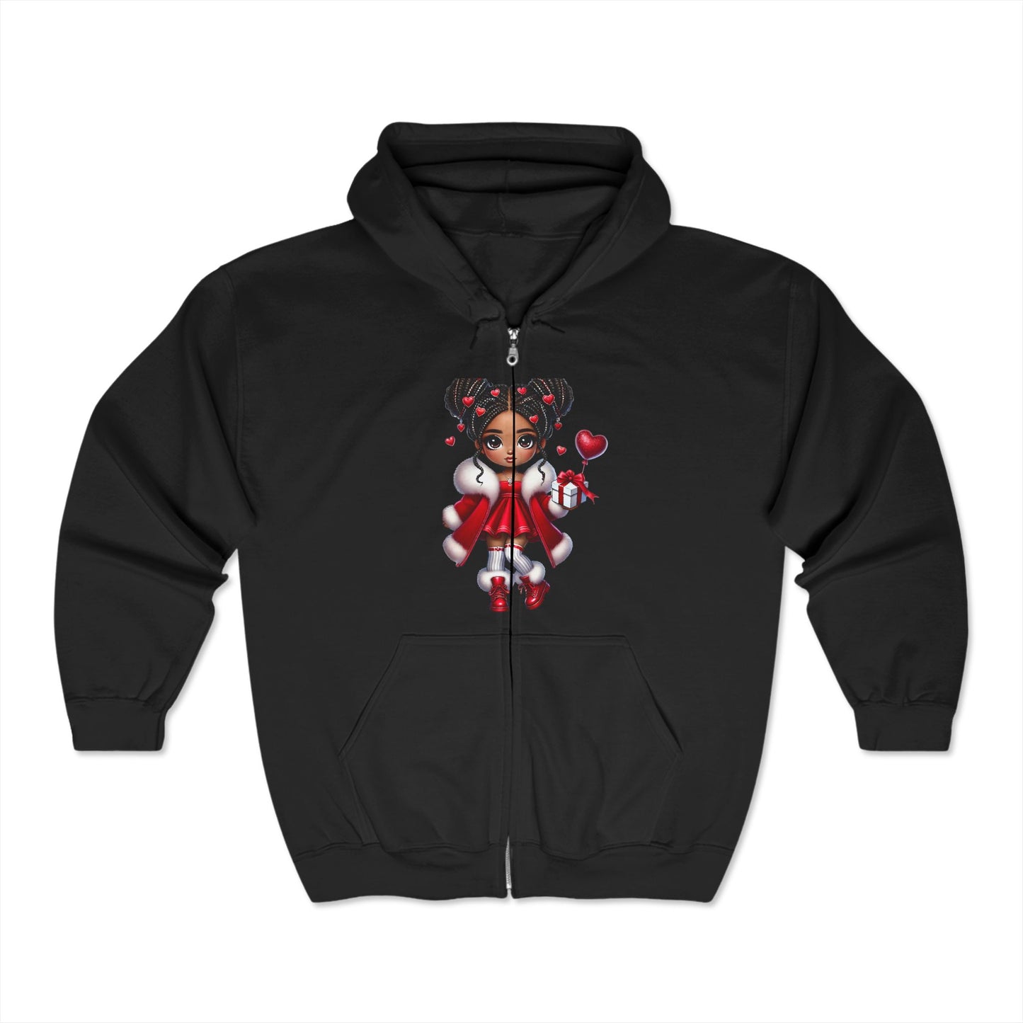 Valentines Unisex Heavy Blend™ Full Zip Hooded Sweatshirt