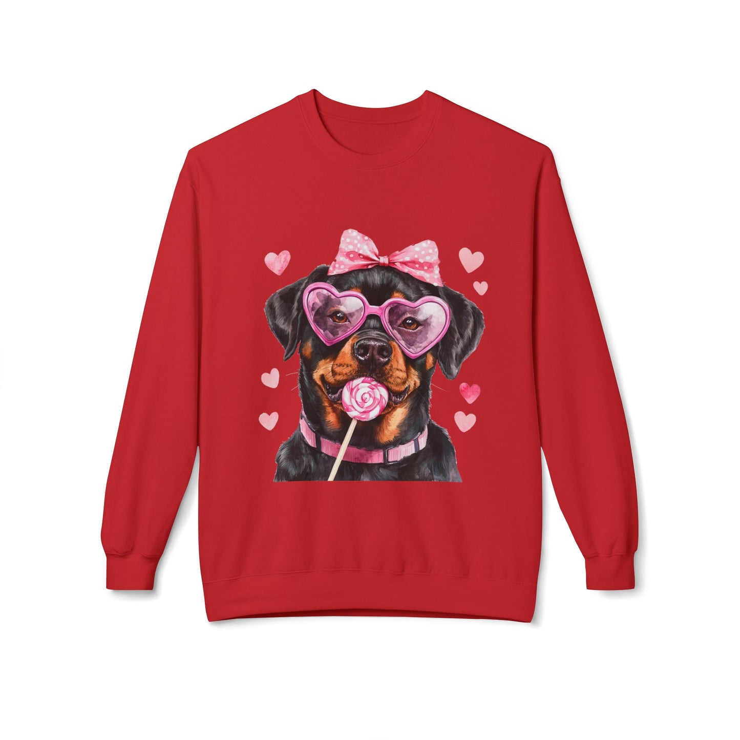 Valentines Unisex Midweight Softstyle Fleece Crewneck Sweatshirt