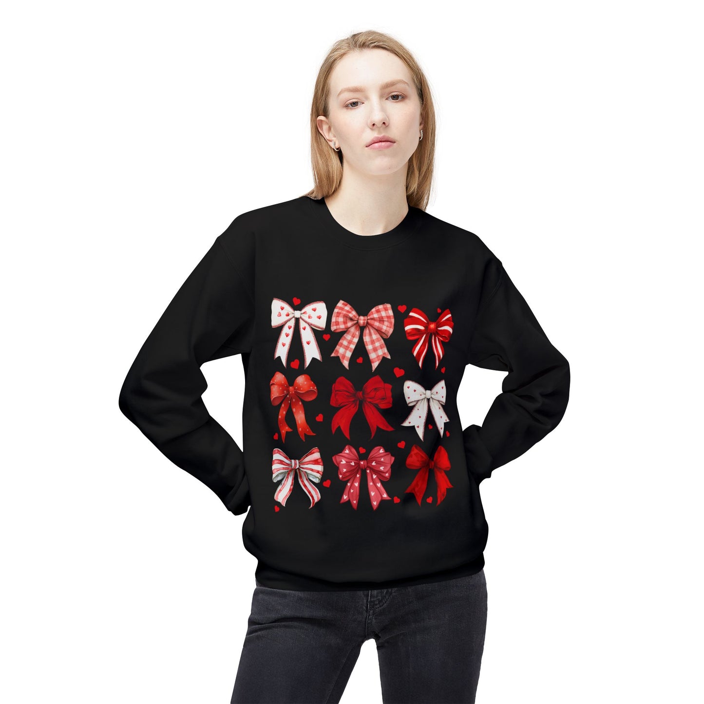 Valentines Unisex Midweight Softstyle Fleece Crewneck Sweatshirt