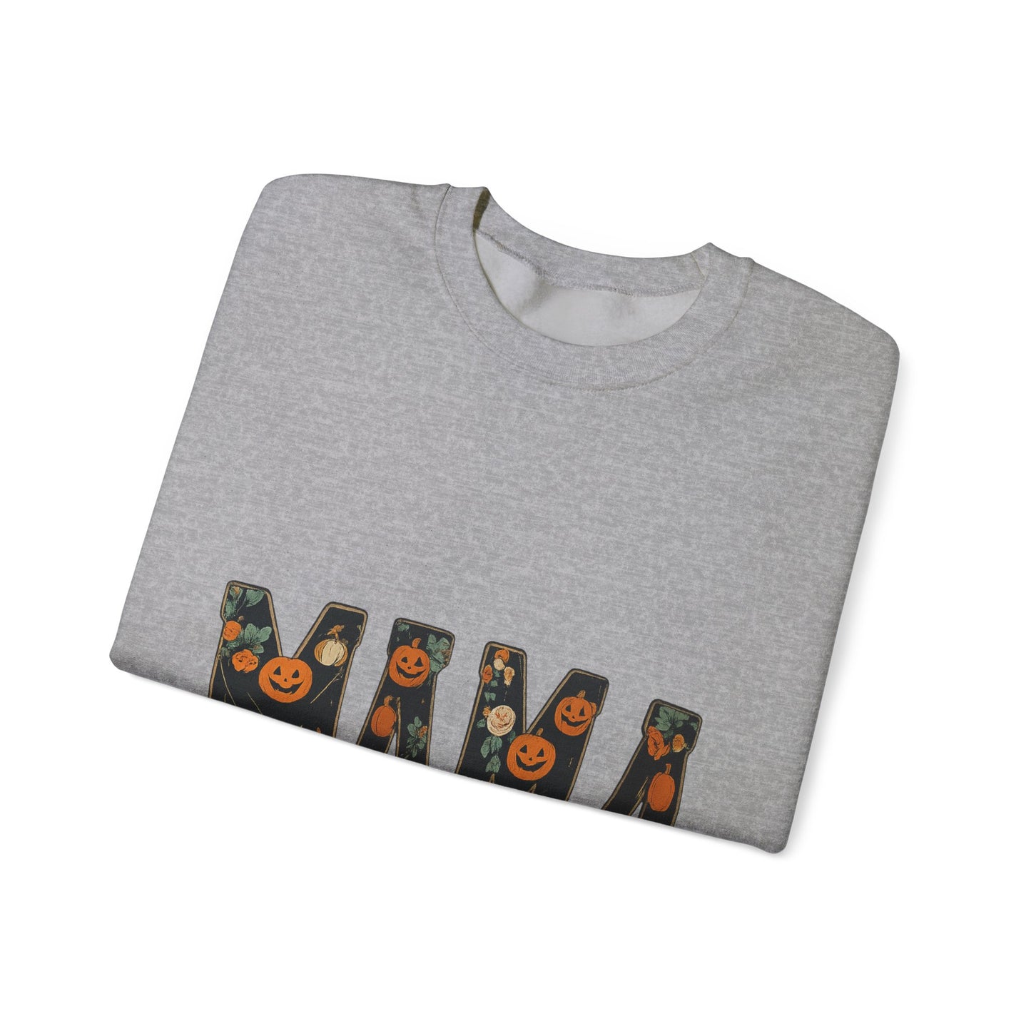 Mama Pumpkin Crewneck Sweatshirt, Fall Fashion, Halloween Gift, Cozy Sweatshirt, Casual Wear, Gift for Moms