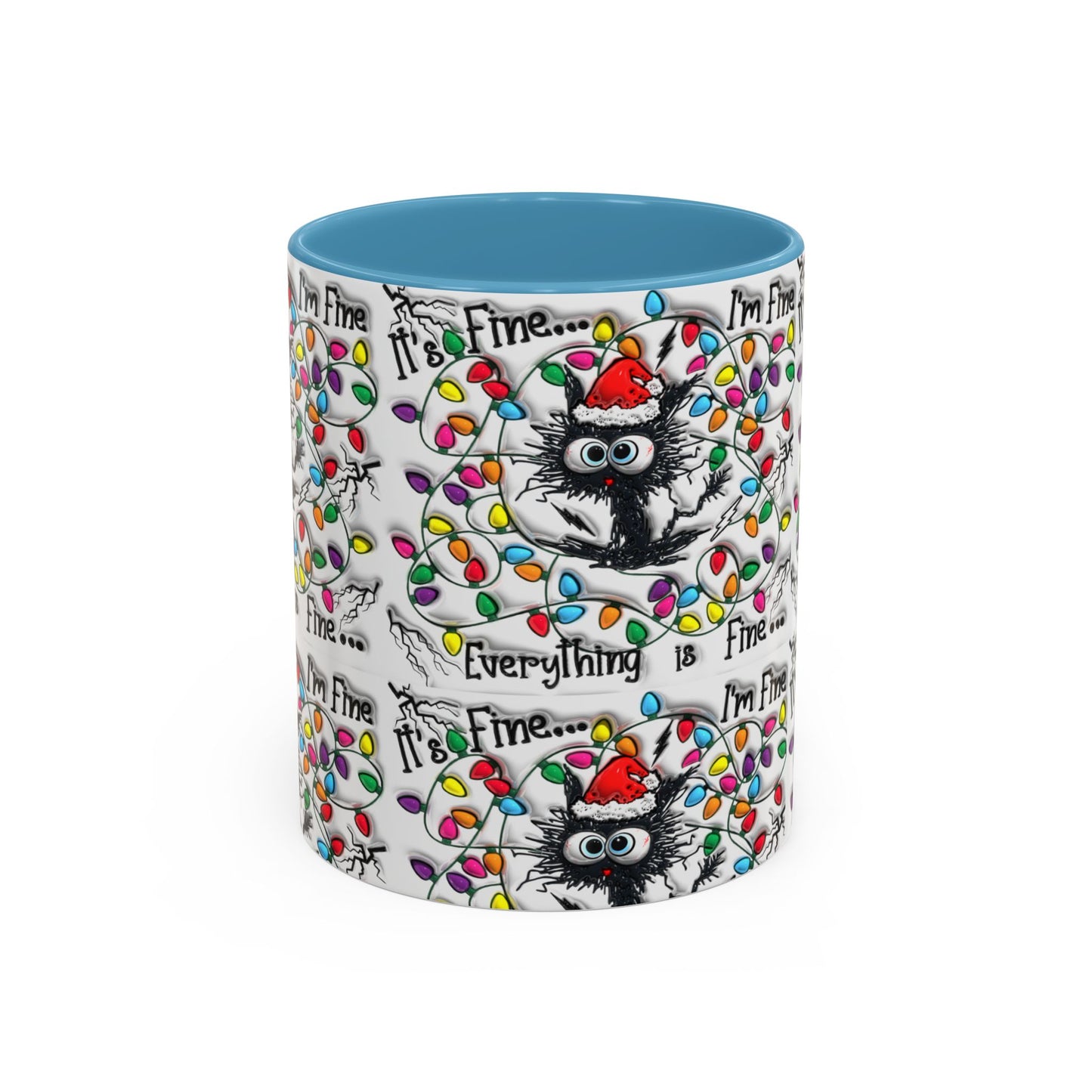 Christmas Accent Coffee Mug (11, 15oz)