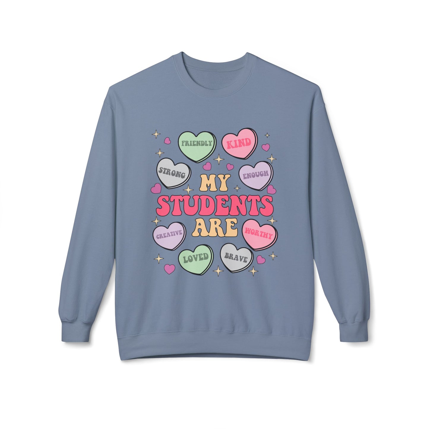 Valentines Unisex Midweight Softstyle Fleece Crewneck Sweatshirt