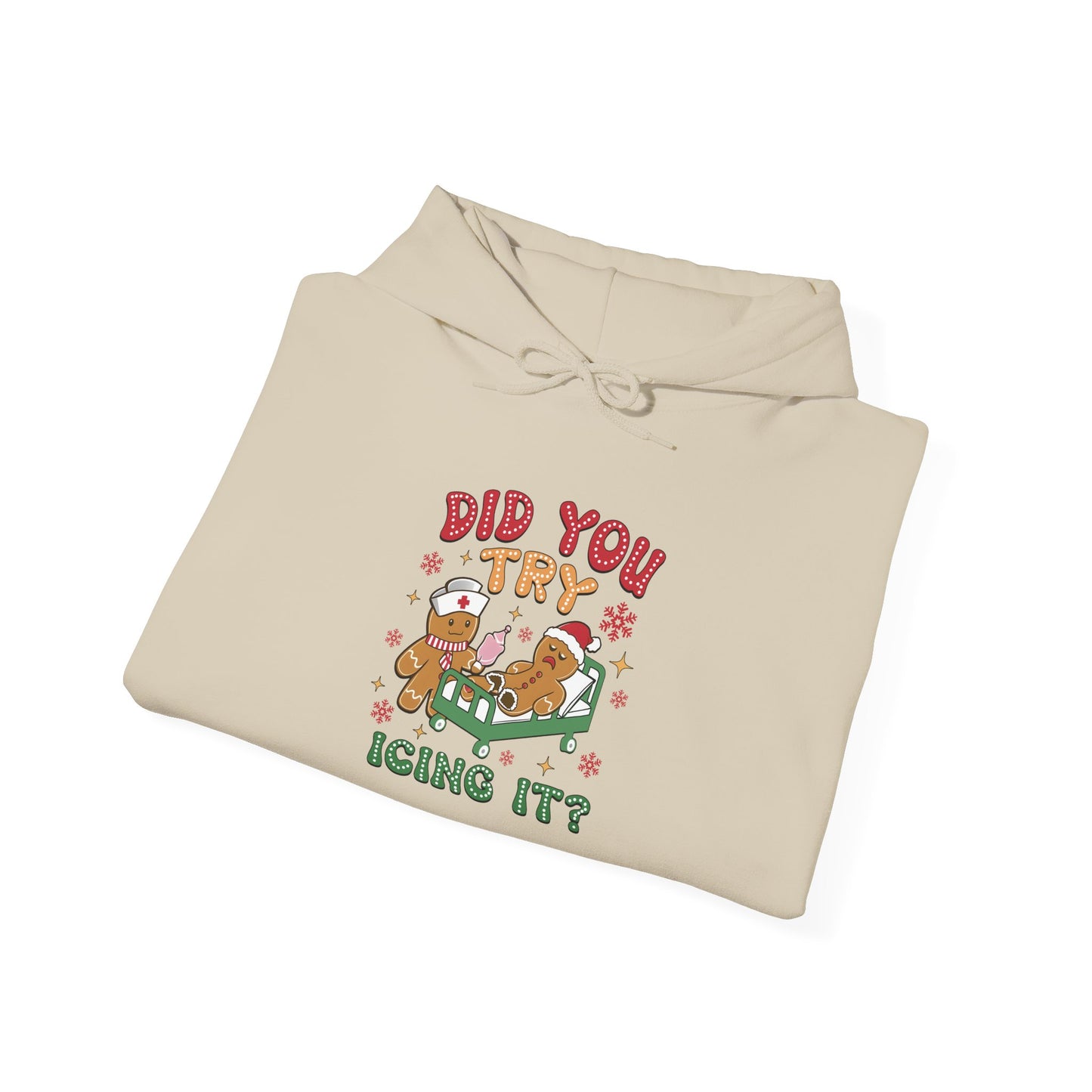 Funny Holiday Sweatshirt, Unisex Hoodie, Christmas Gift, Cozy Winter Apparel, Cute Sweatshirt for Friends, Comfortable Lounge Wear