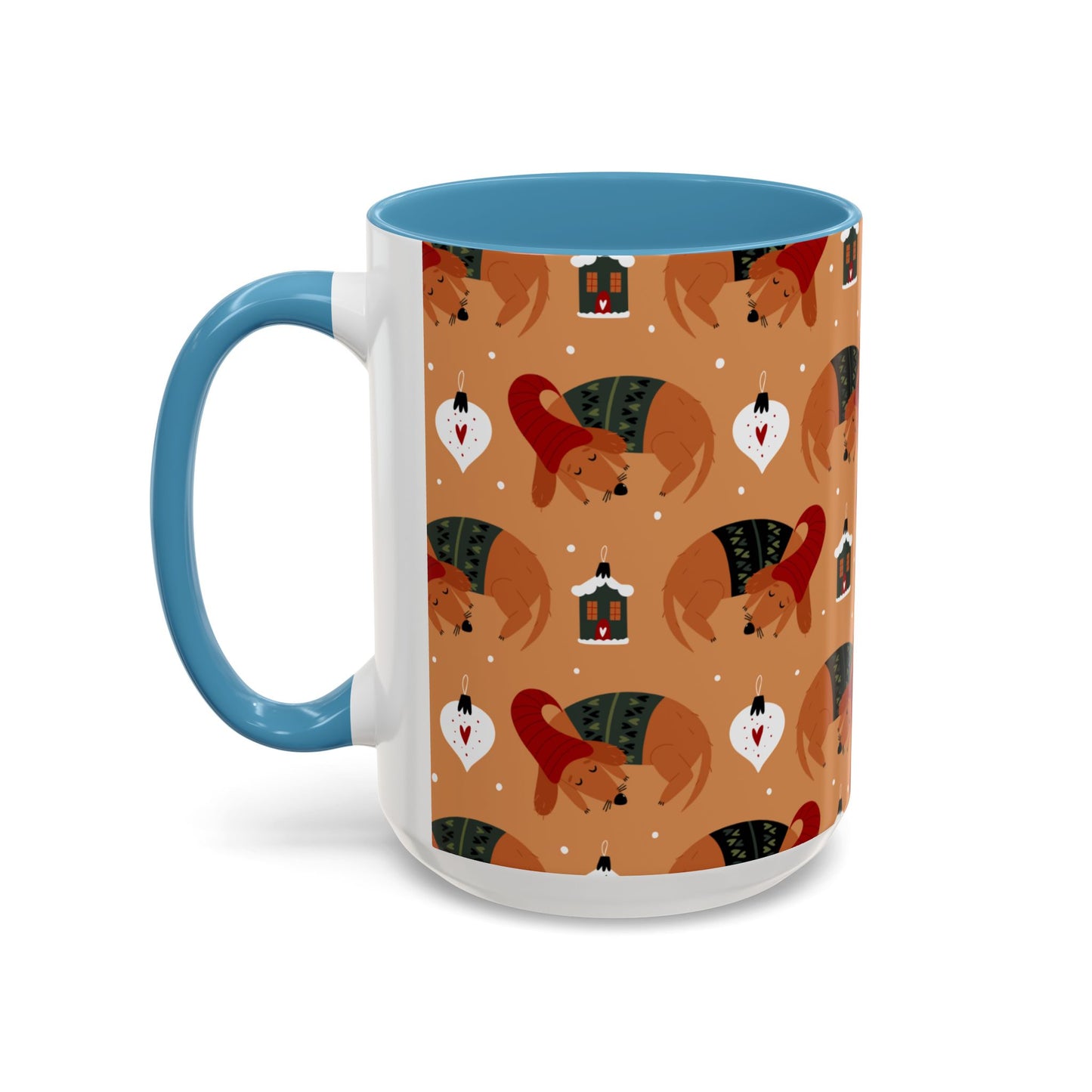 Christmas Accent Coffee Mug (11, 15oz)