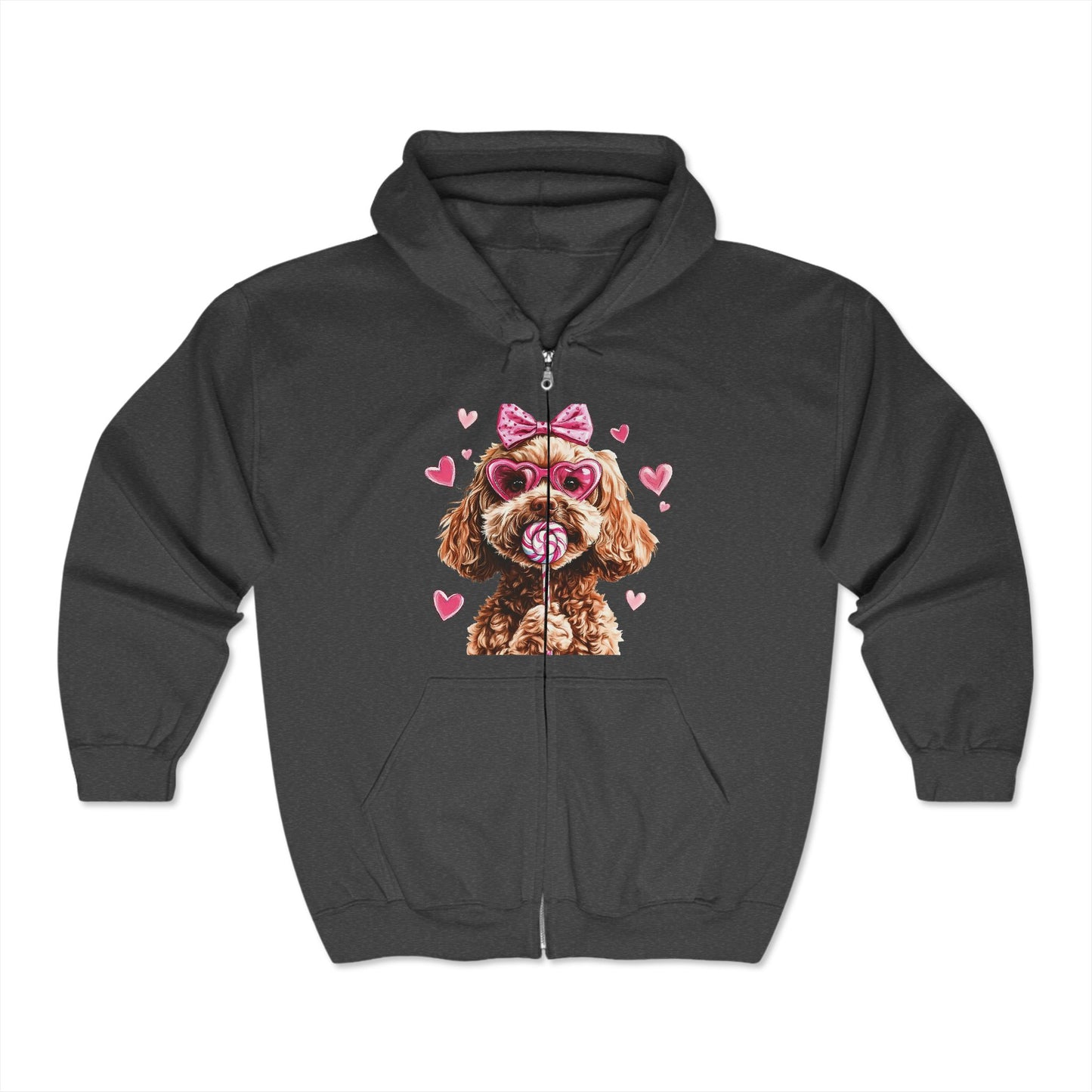 Valentines Unisex Heavy Blend™ Full Zip Hooded Sweatshirt