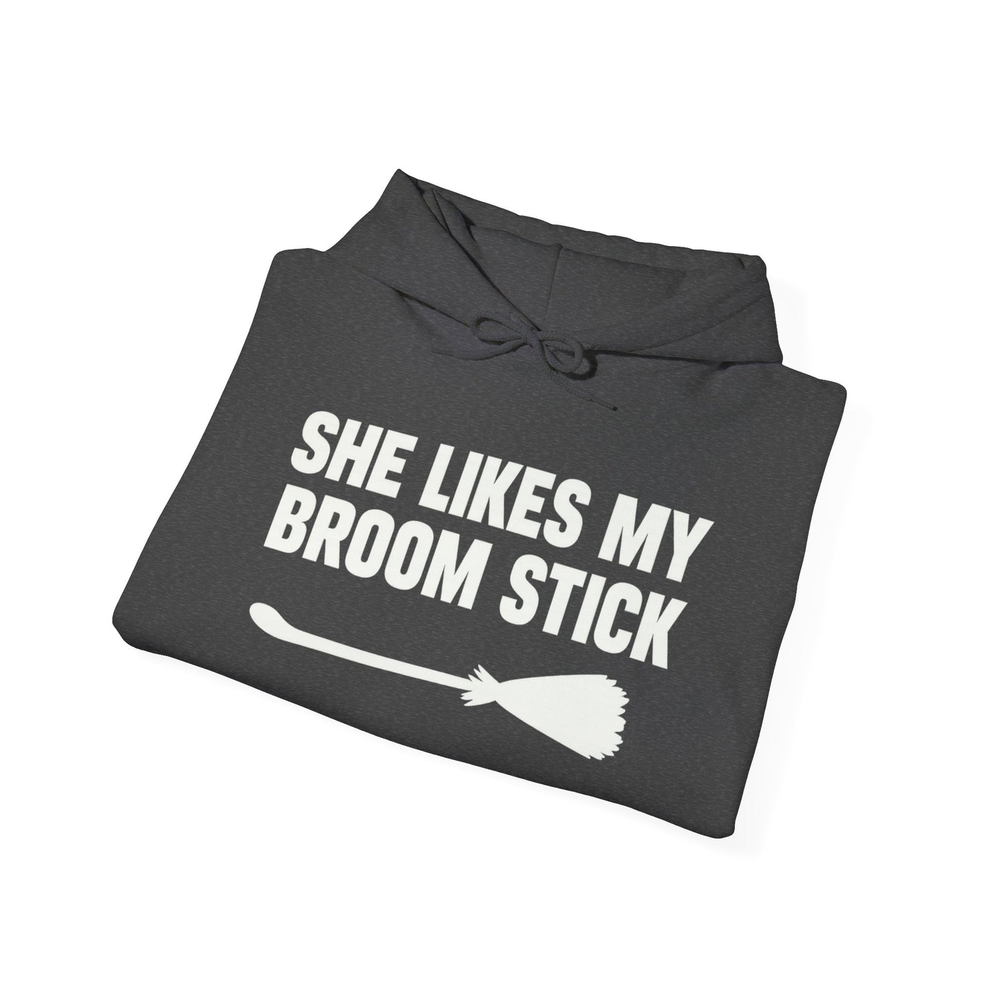 Funny Broomstick Sweatshirt for Witch Lovers, Halloween Hoodie, Unique Gift for Her, Cozy Unisex Sweater, Spooky Apparel
