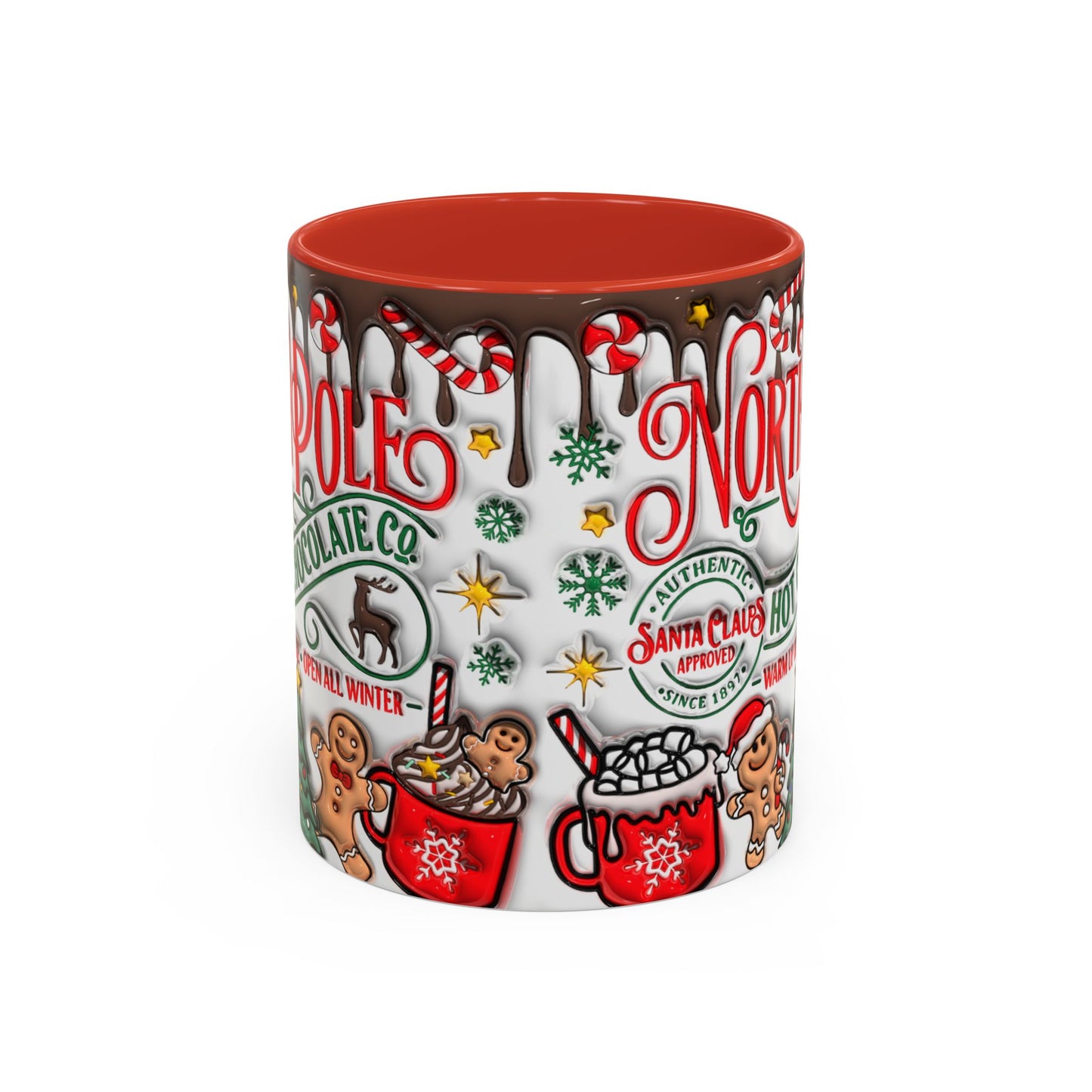 Christmas Accent Coffee Mug (11, 15oz)