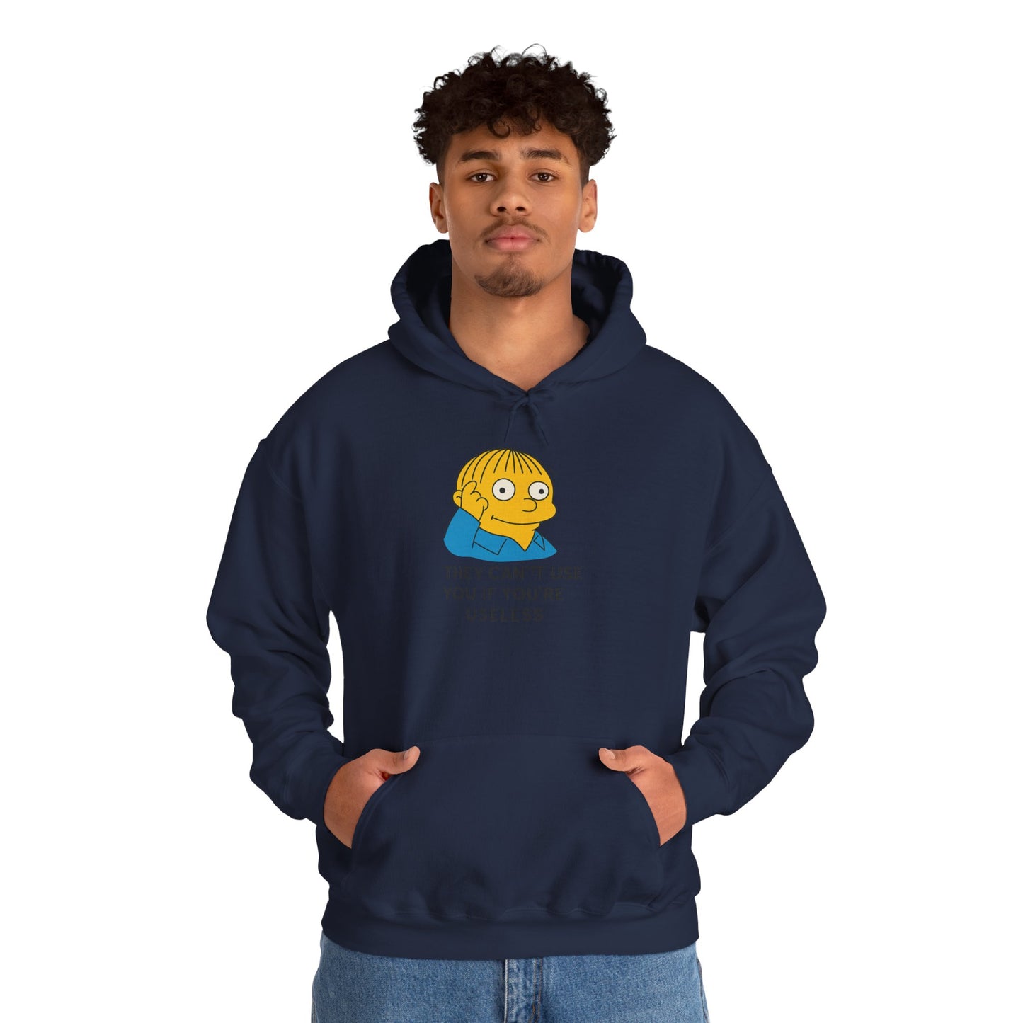 Rugged Humor Hooded Sweatshirt - Quirky Gift for Friends, Casual Wear, Comfortable Layer, Funny Saying Sweatshirt, Unique Hoodie