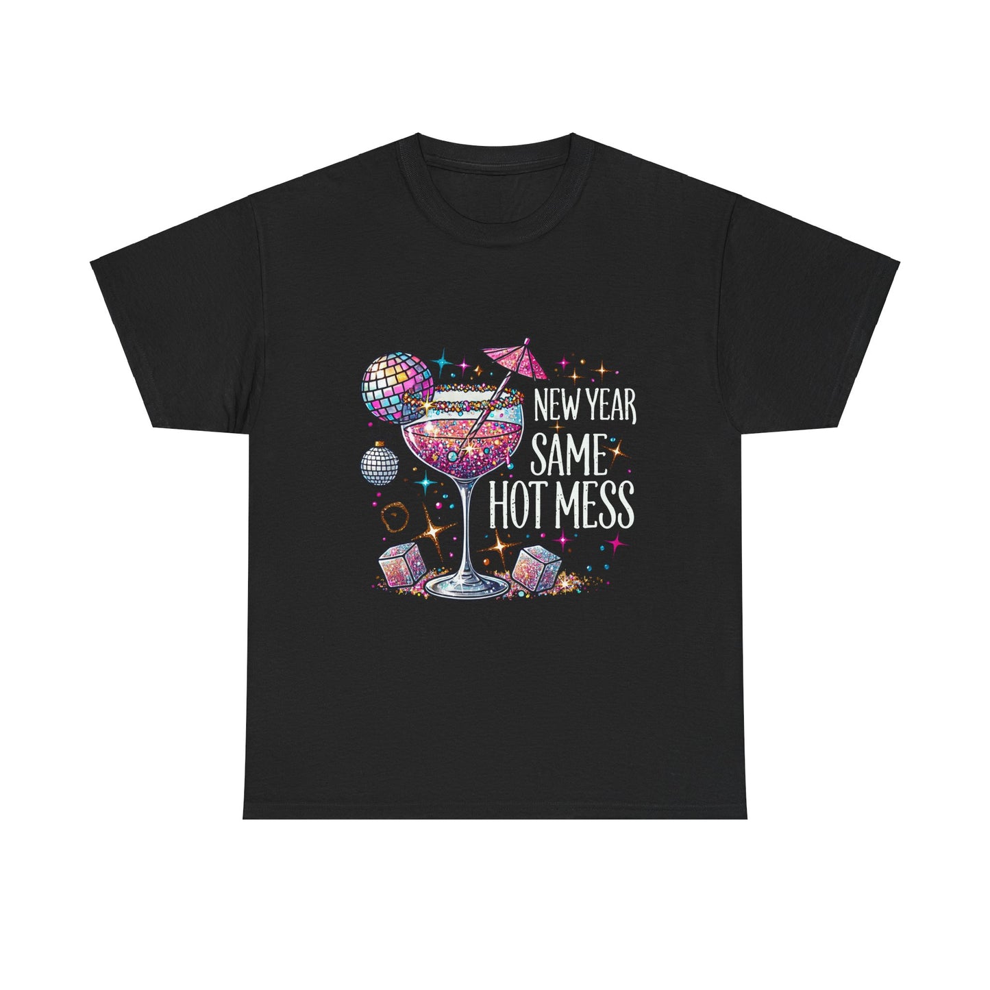New Year Unisex Heavy Cotton Tee
