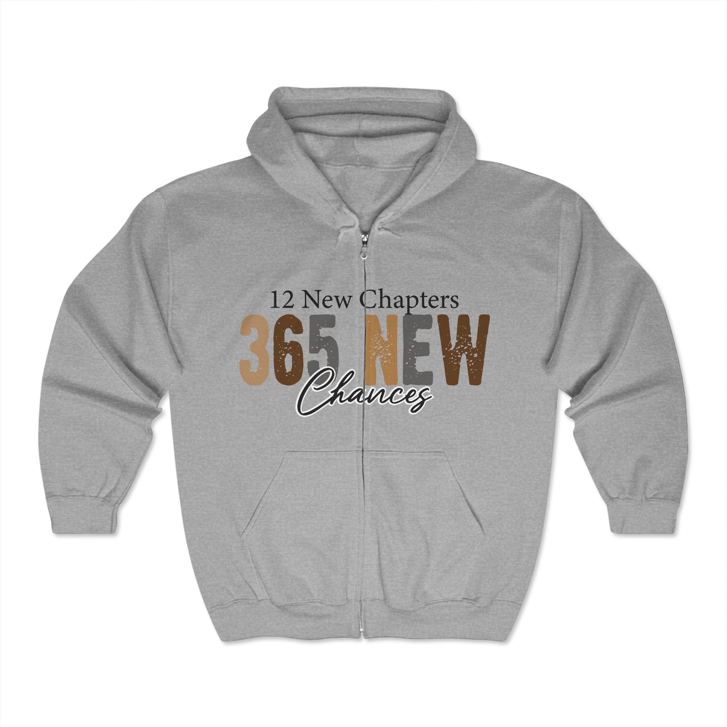 New Year Unisex Heavy Blend™ Full Zip Hooded Sweatshirt