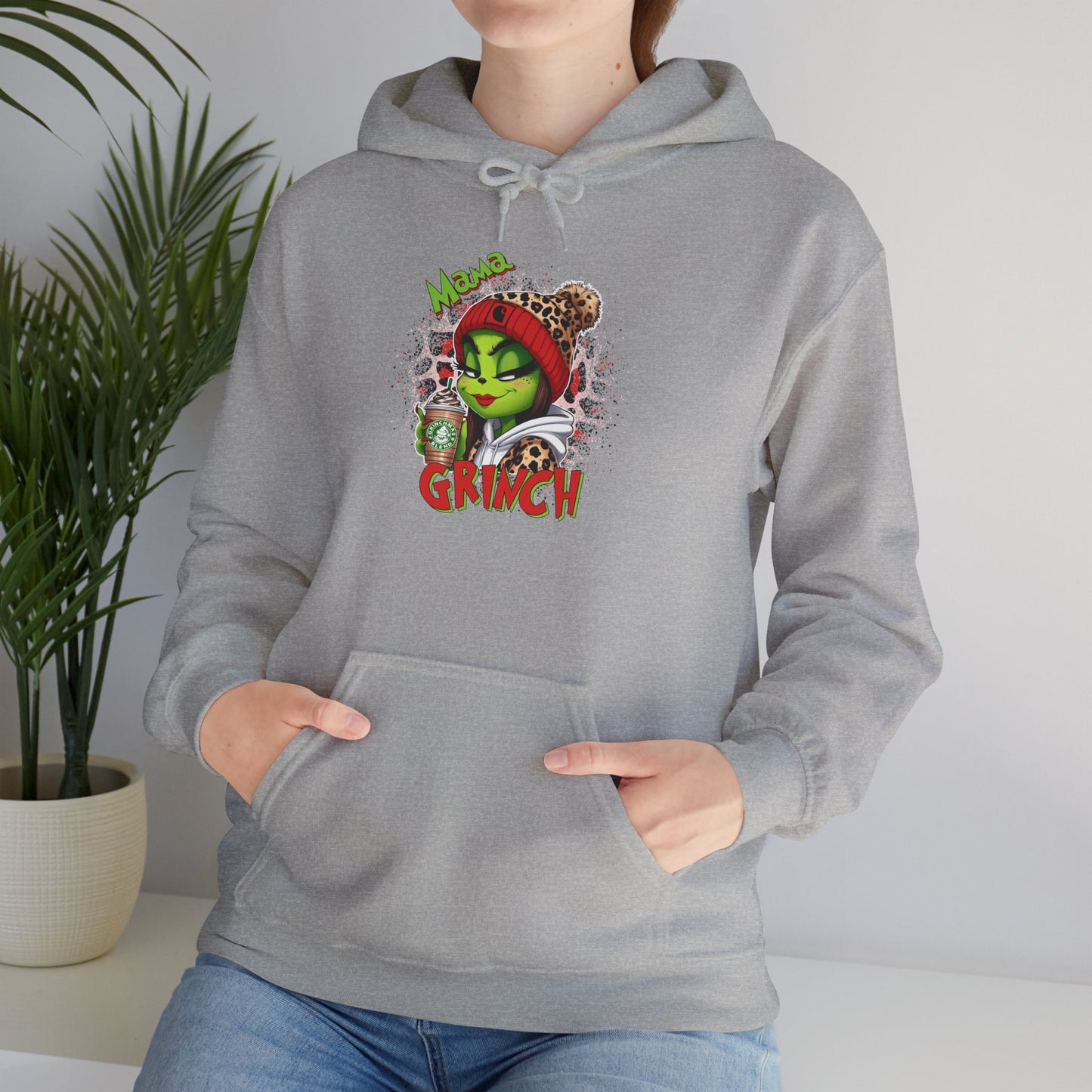 Grinch Holiday Hoodie, Unisex Sweatshirt for Christmas, Cozy Gift for Grinch Lovers, Festive Sweatshirt, Cute Winter Apparel