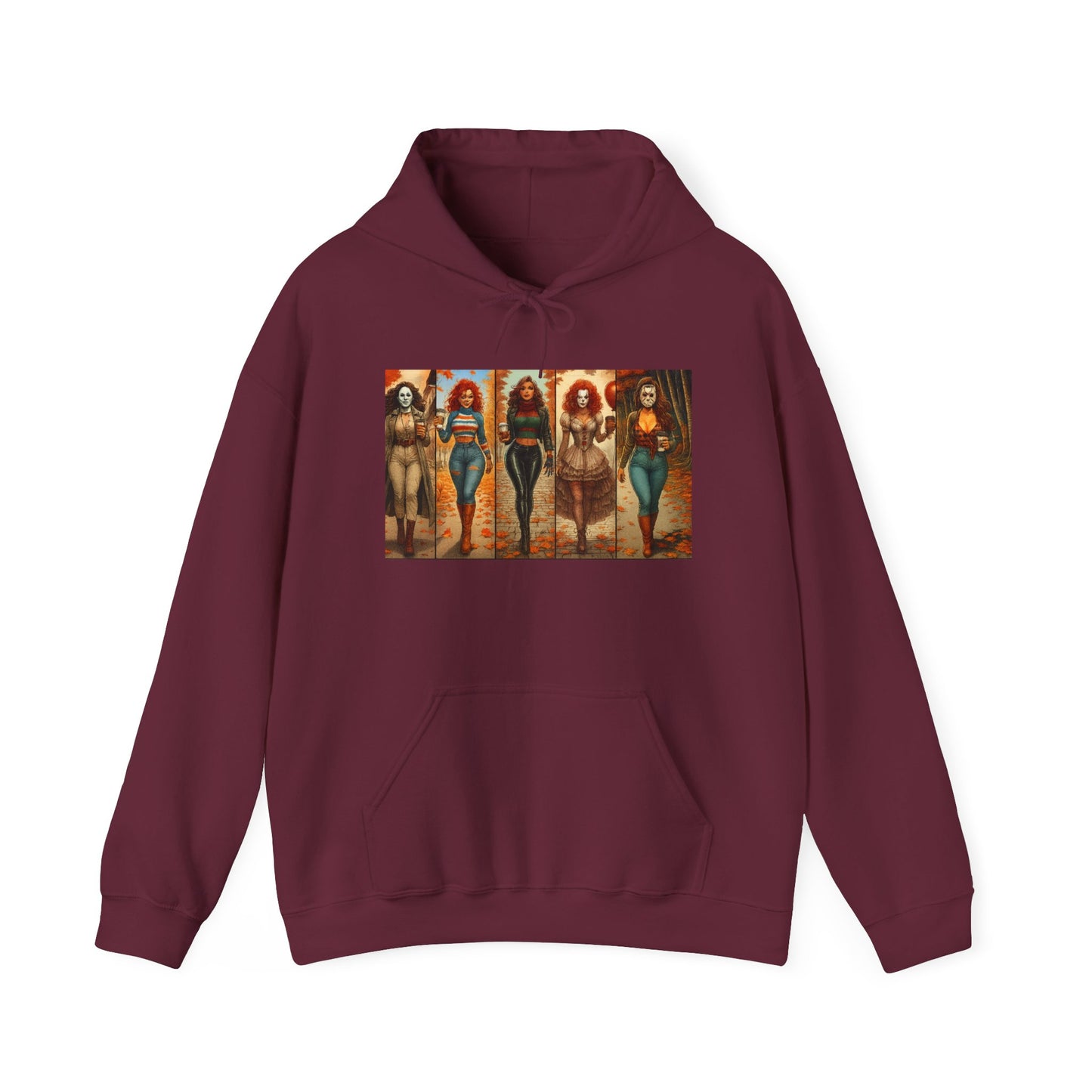 Vibrant Art Hooded Sweatshirt - Cozy Fashion, Perfect Gift, Casual Wear, Unisex Hoodie, Statement Piece
