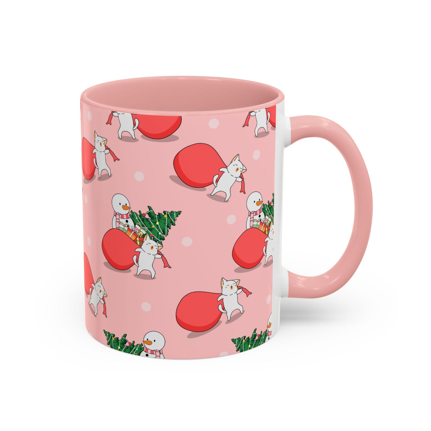 Christmas Accent Coffee Mug (11, 15oz)