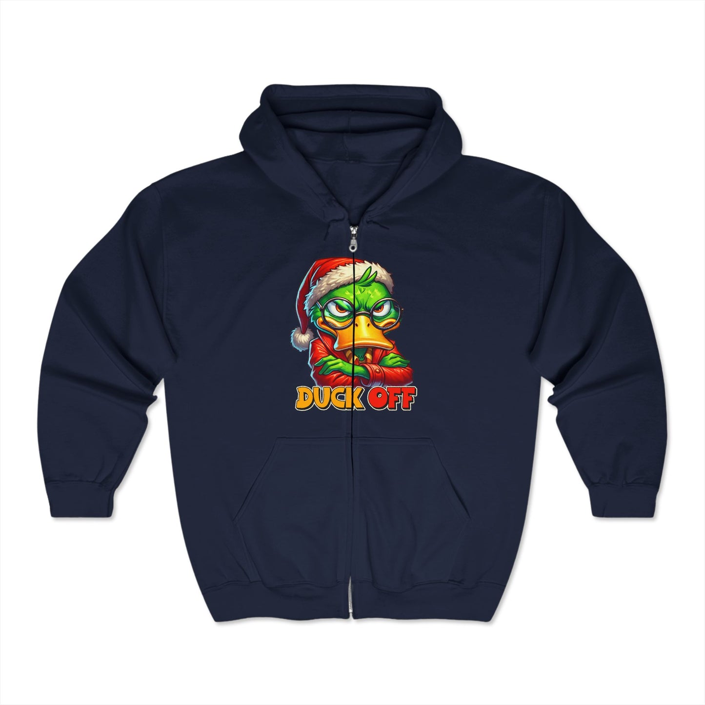 Christmas Unisex Heavy Blend™ Full Zip Hooded Sweatshirt