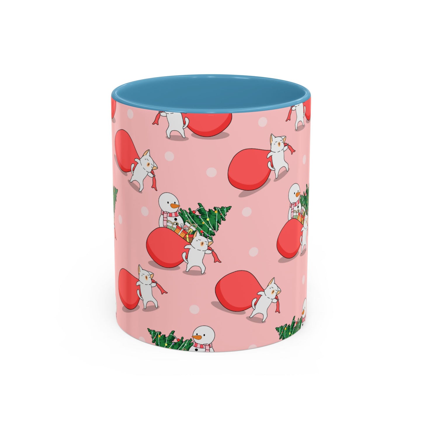 Christmas Accent Coffee Mug (11, 15oz)