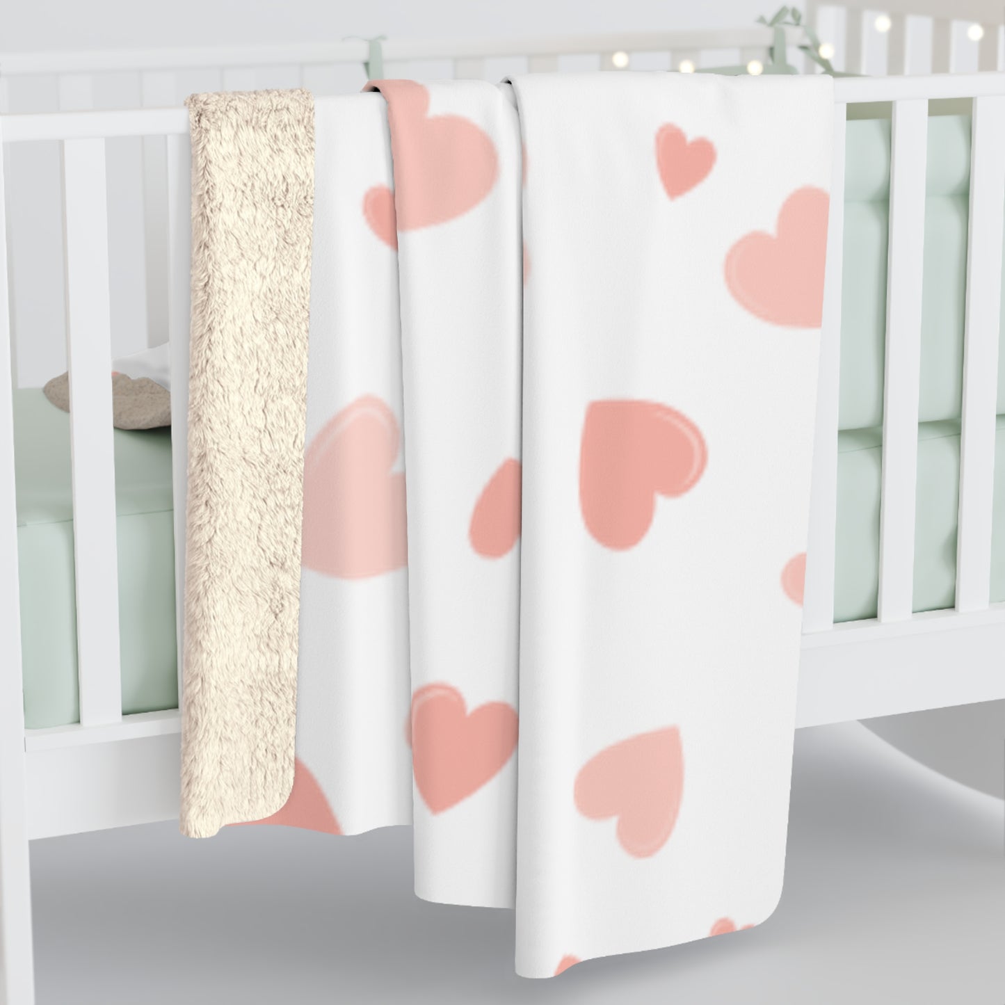 Valentines Sherpa Fleece Blanket
