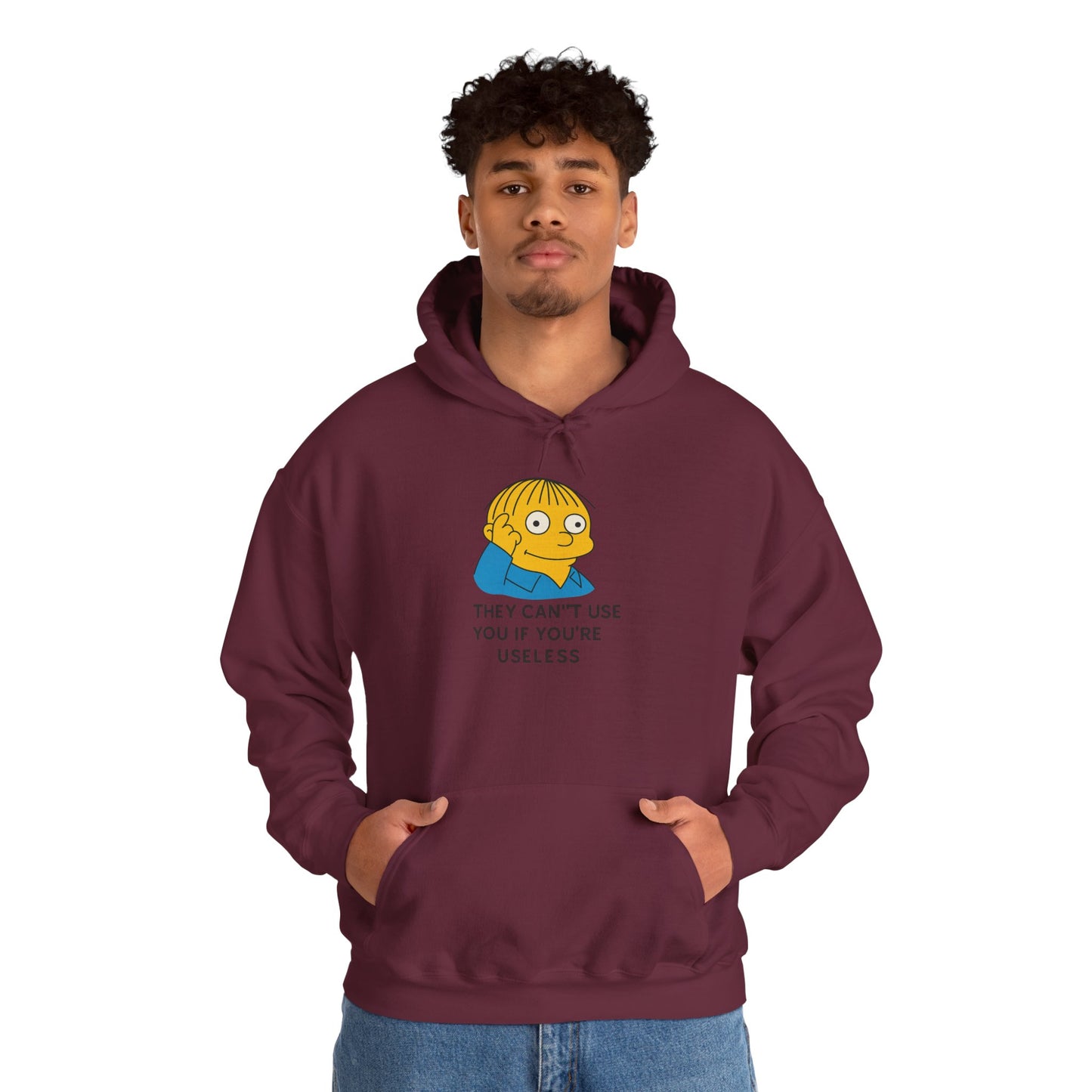 Rugged Humor Hooded Sweatshirt - Quirky Gift for Friends, Casual Wear, Comfortable Layer, Funny Saying Sweatshirt, Unique Hoodie