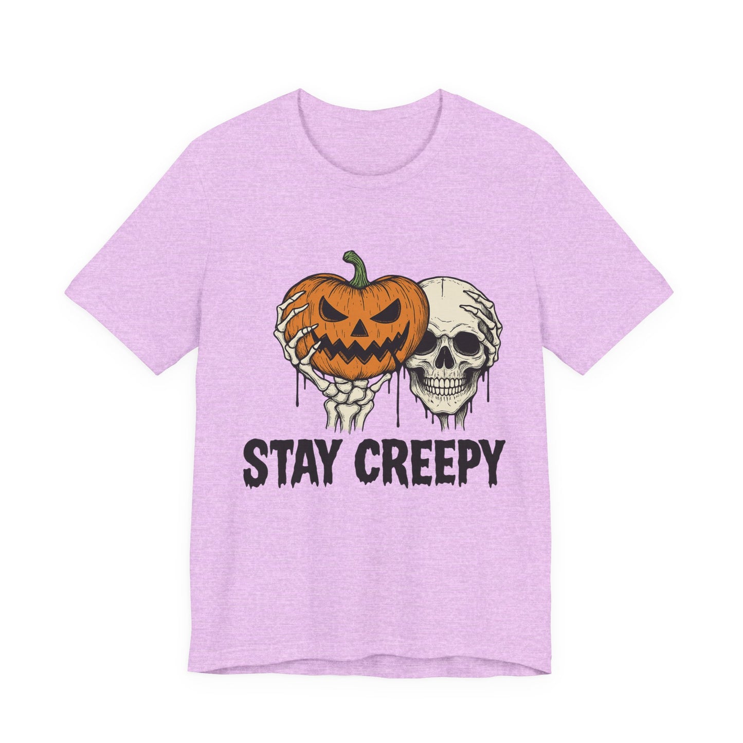 Halloween Graphic Tee - Stay Creepy Unisex Shirt, Fall Fashion, Spooky Halloween Apparel, Casual Wear, Gift for Halloween Lovers