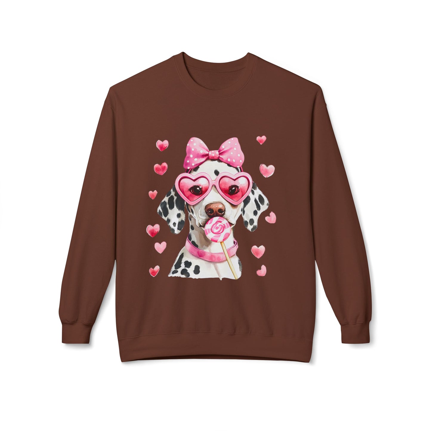 Valentines Unisex Midweight Softstyle Fleece Crewneck Sweatshirt