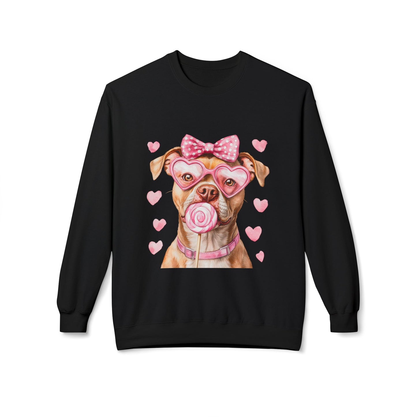 Valentines Unisex Midweight Softstyle Fleece Crewneck Sweatshirt