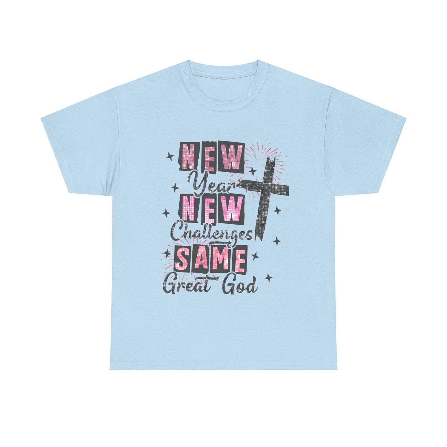 New Year Unisex Heavy Cotton Tee