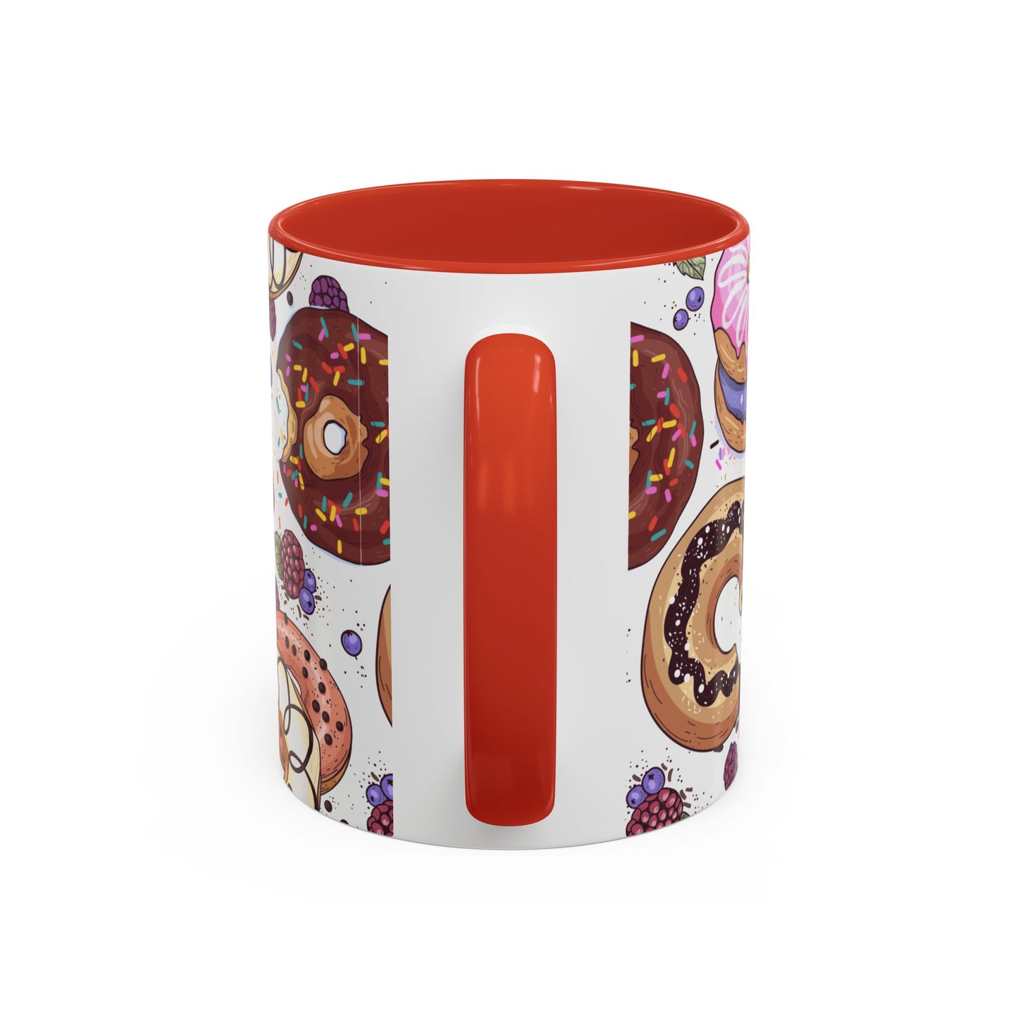 Doughnut Accent Coffee Mug (11, 15oz)