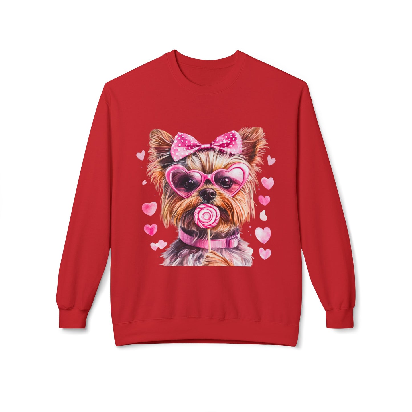 Valentines Unisex Midweight Softstyle Fleece Crewneck Sweatshirt