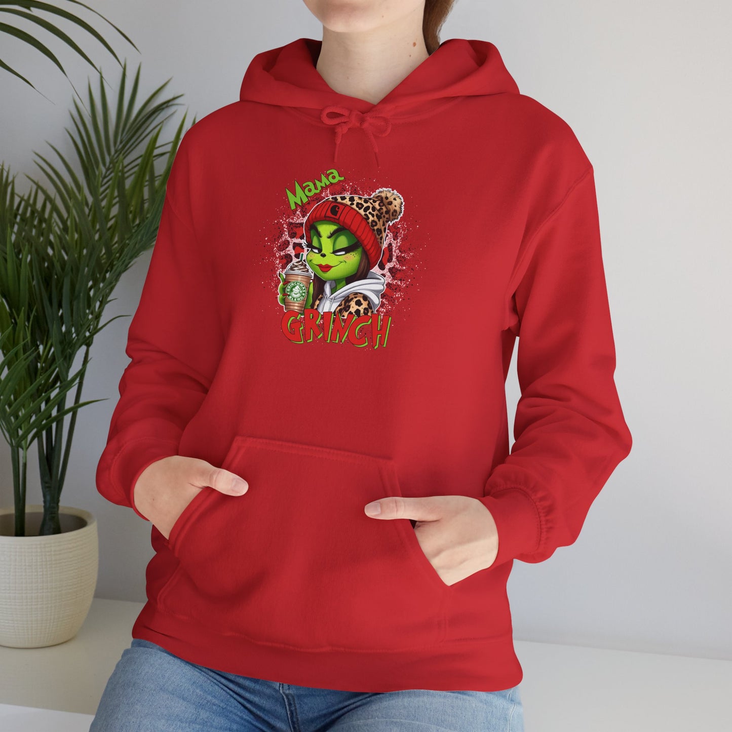 Grinch Holiday Hoodie, Unisex Sweatshirt for Christmas, Cozy Gift for Grinch Lovers, Festive Sweatshirt, Cute Winter Apparel