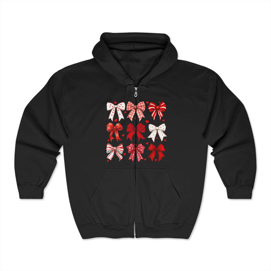 Valentines Unisex Heavy Blend™ Full Zip Hooded Sweatshirt