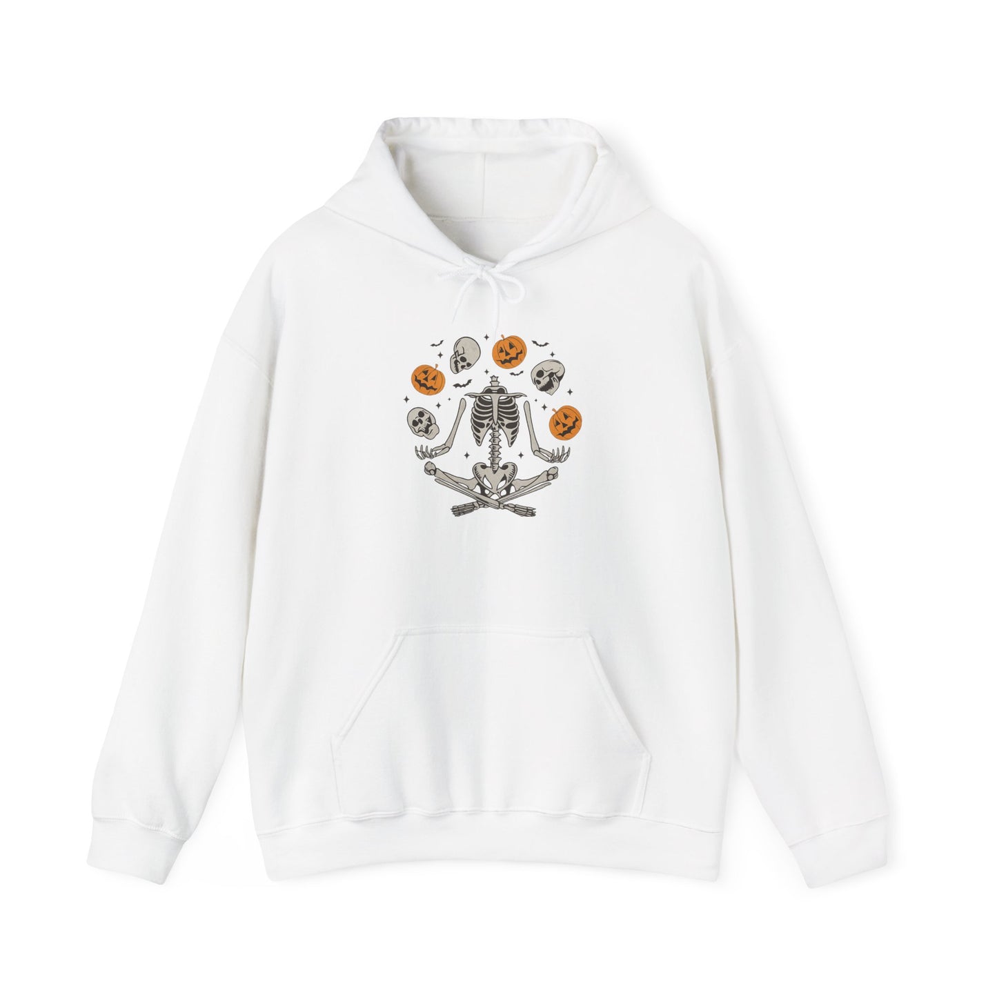 Cozy Skeleton Cookie Hoodie - Spooky Fashion, Halloween Hoodie Fall Apparel, Unisex Hoodie, Gift for Him & Her