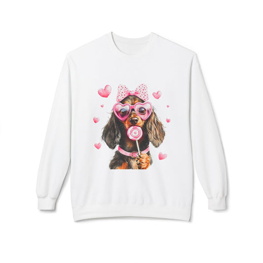 Valentines Unisex Midweight Softstyle Fleece Crewneck Sweatshirt