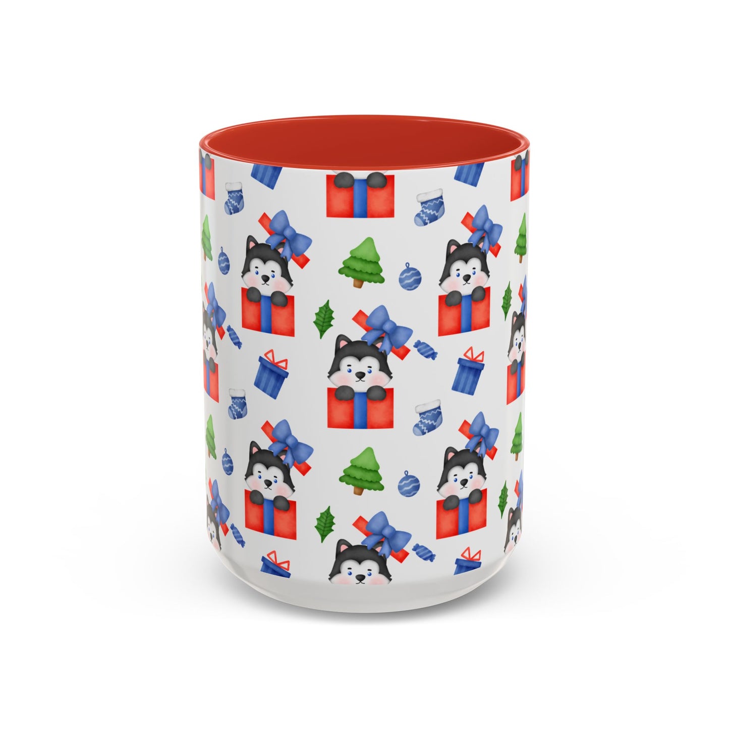 Christmas Accent Coffee Mug (11, 15oz)