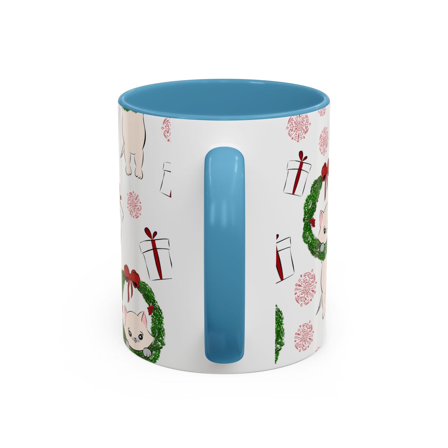 Christmas Accent Coffee Mug (11, 15oz)