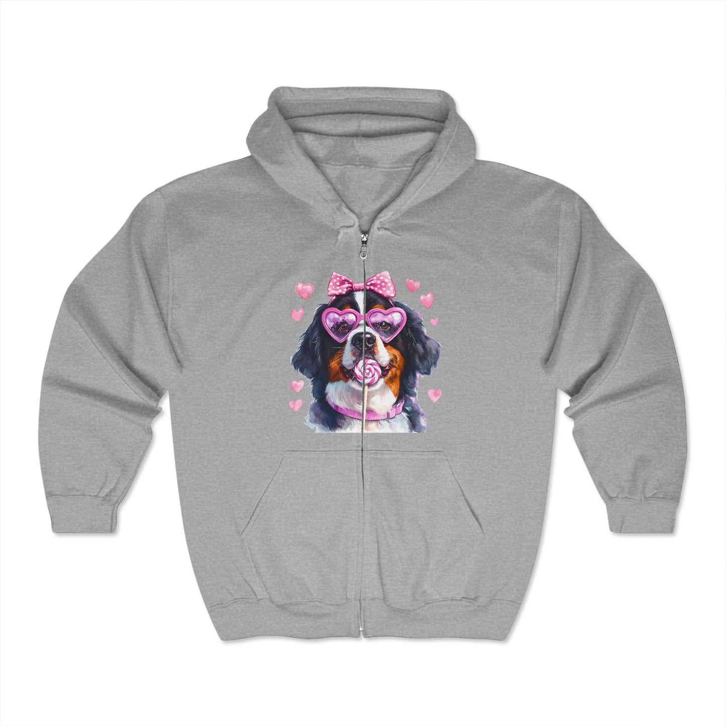 Valentines Unisex Heavy Blend™ Full Zip Hoodies
