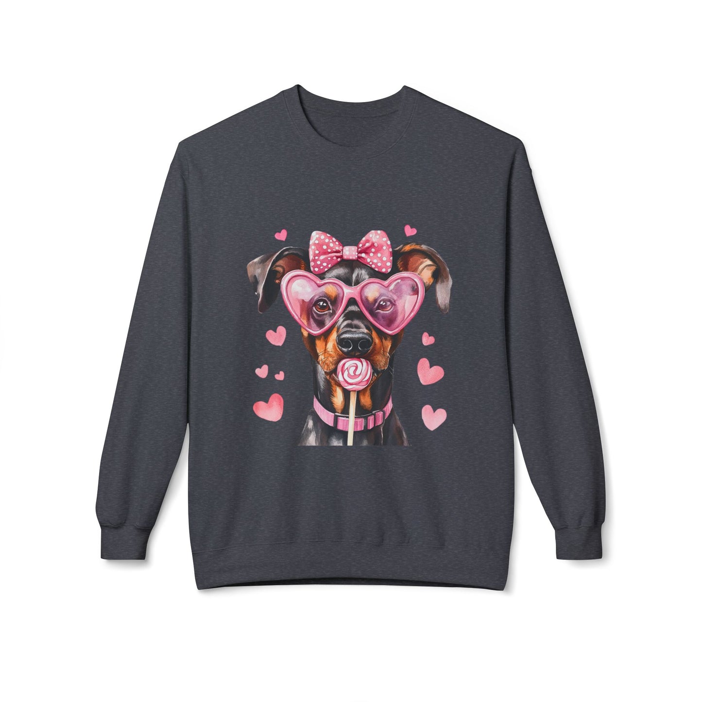 Valentines Unisex Midweight Softstyle Fleece Crewneck Sweatshirt
