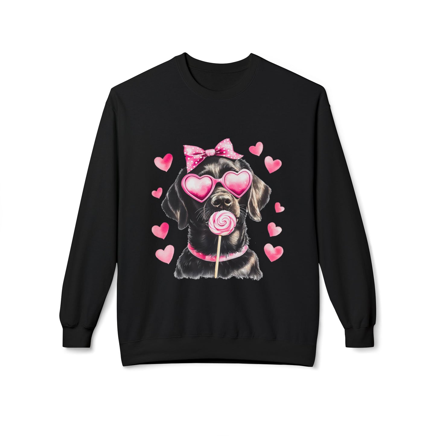 Valentines Unisex Midweight Softstyle Fleece Crewneck Sweatshirt
