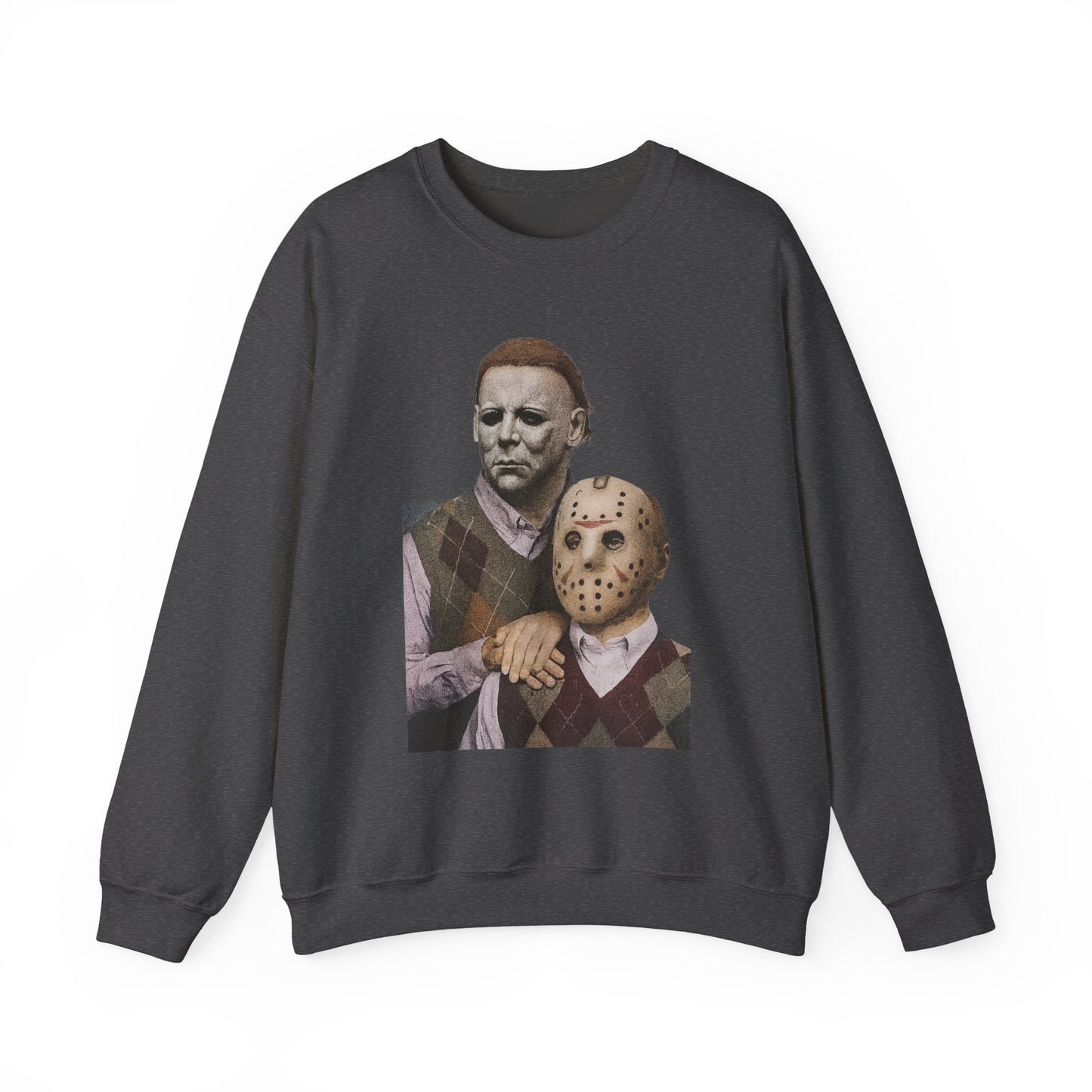 Horror Movie Sweatshirt: Scary Crewneck for Halloween, Cosplay, Horror Fans, Unisex Gift, Cozy Pullover