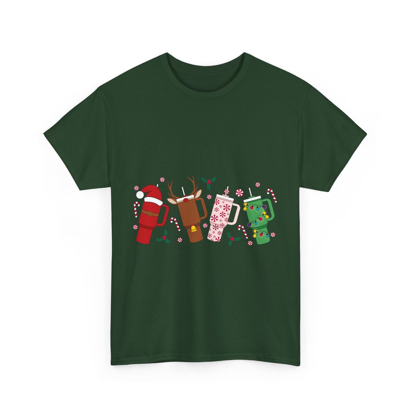 Christmas Unisex Garment-dyed Long Sleeve T-ShirtUnisex Heavy Cotton Tee