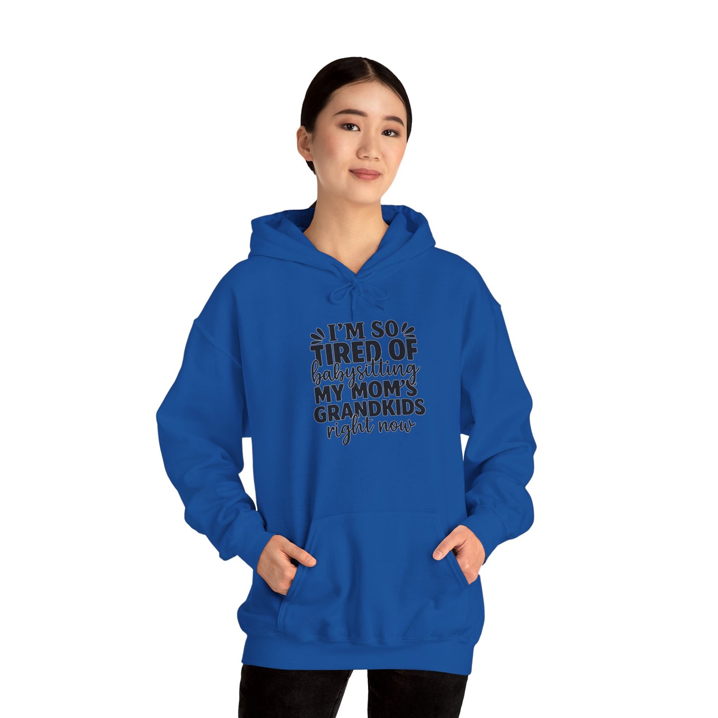 Funny Grandkids Sweatshirt, Unisex Hoodie for Babysitters, Gift for Moms, Cozy Family Sweatshirt, Parenting Humor, Grandparent Apparel