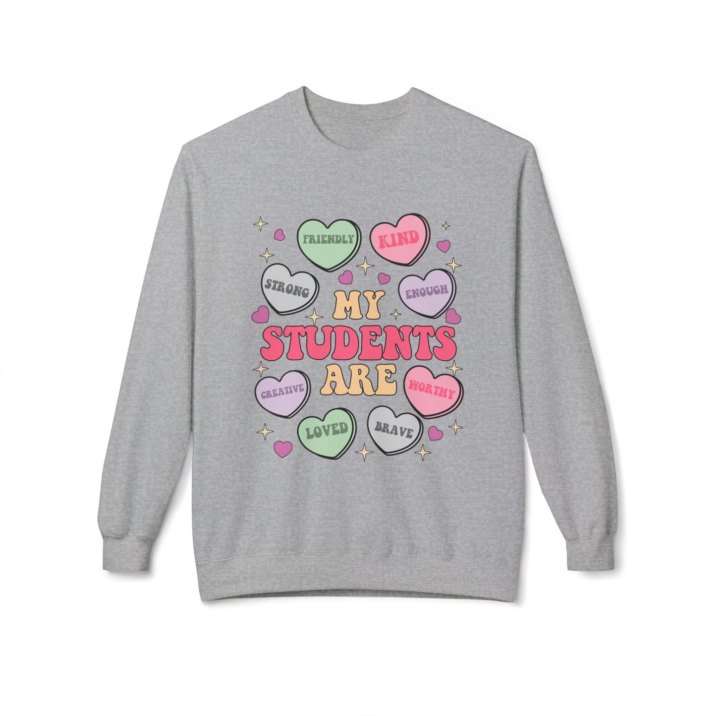 Valentines Unisex Midweight Softstyle Fleece Crewneck Sweatshirt