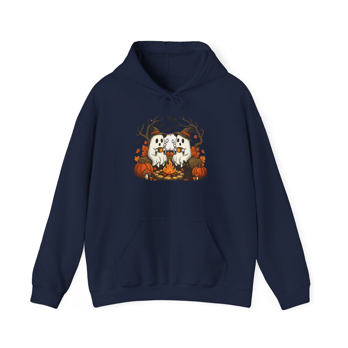 Cozy Halloween Hoodie, Unisex Hooded Hoodie, Fall Outfit, Pumpkin Patch Hoodie, Halloween Gift, Spooky Season Apparel