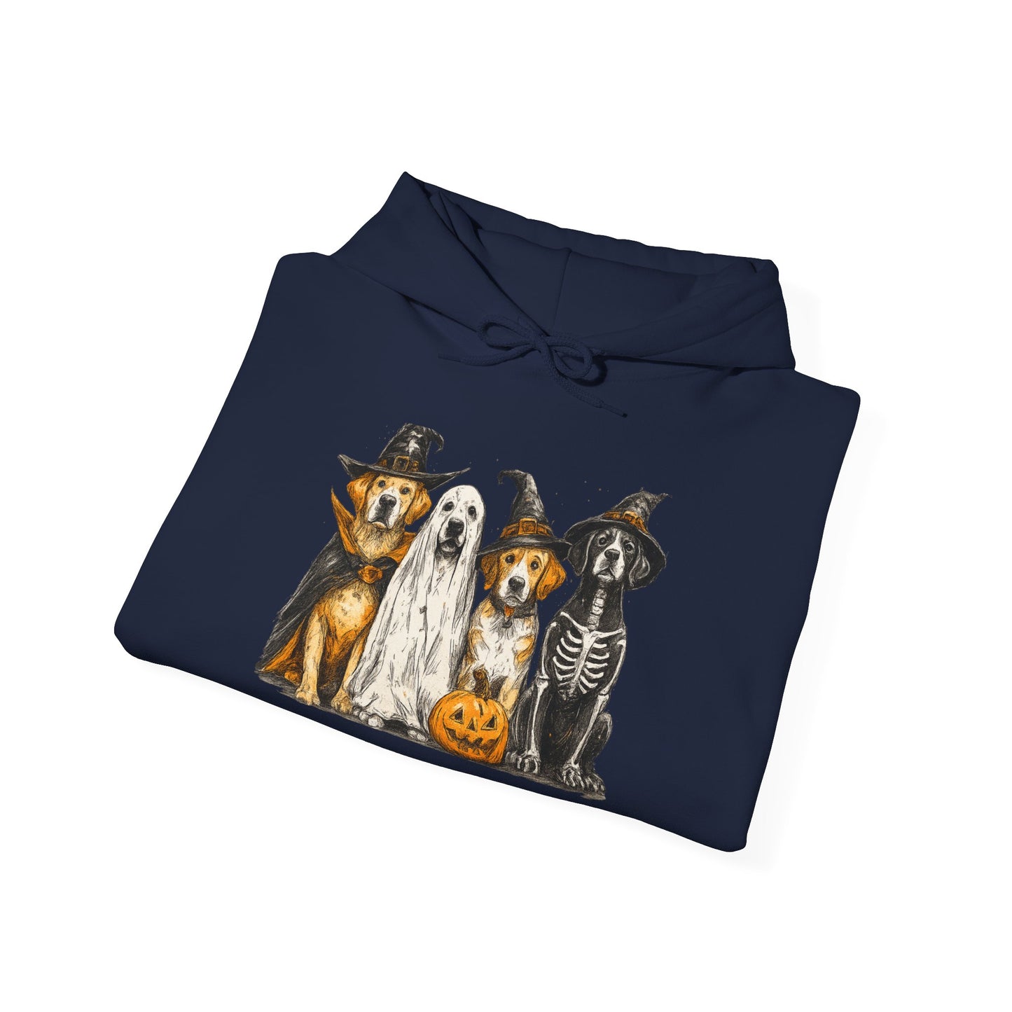 Halloween Pet Lover Hoodie, Unisex Hoodie, Cute Dog Hoodie, Cozy Halloween Apparel, Animal Lover Gift