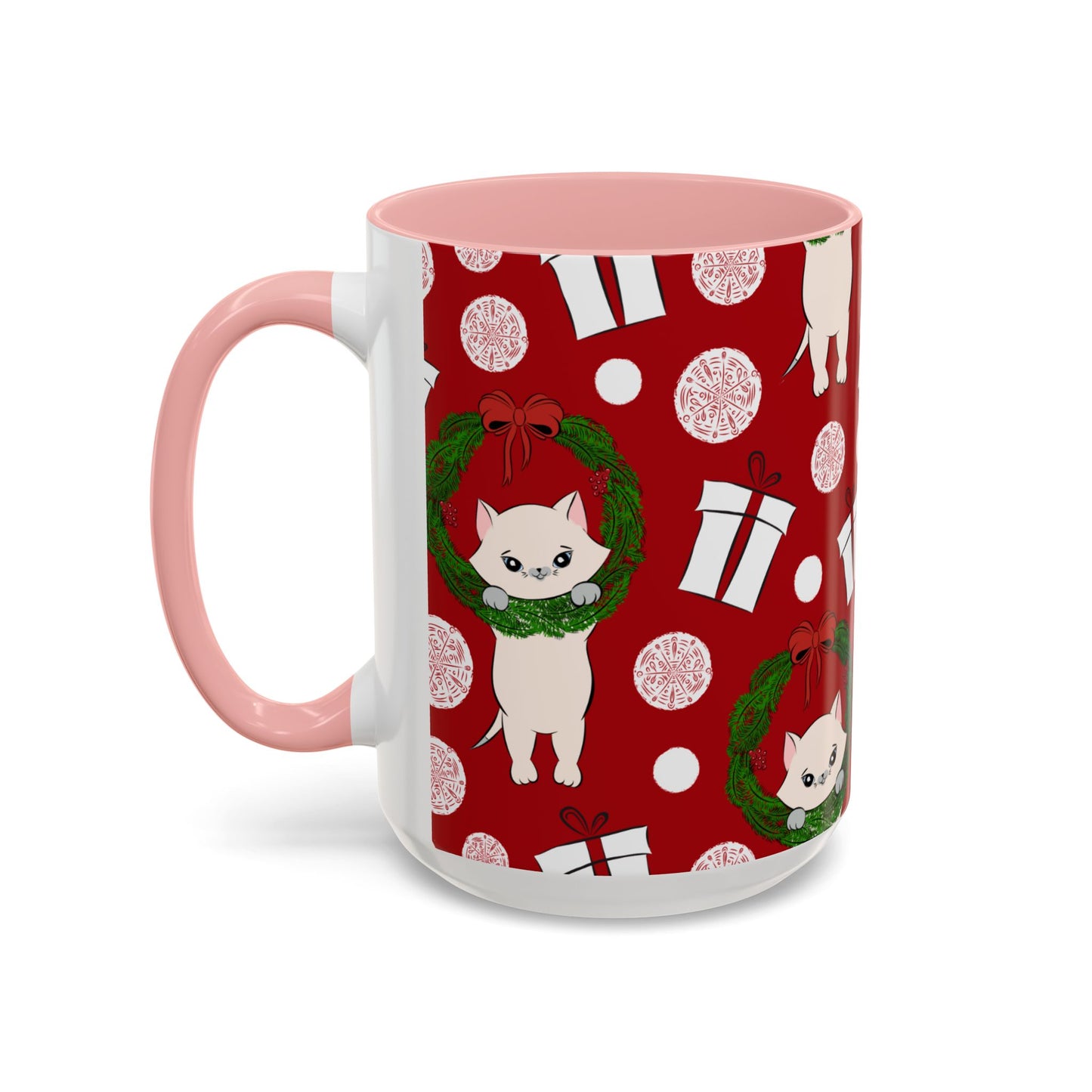 Christmas Accent Coffee Mug (11, 15oz)