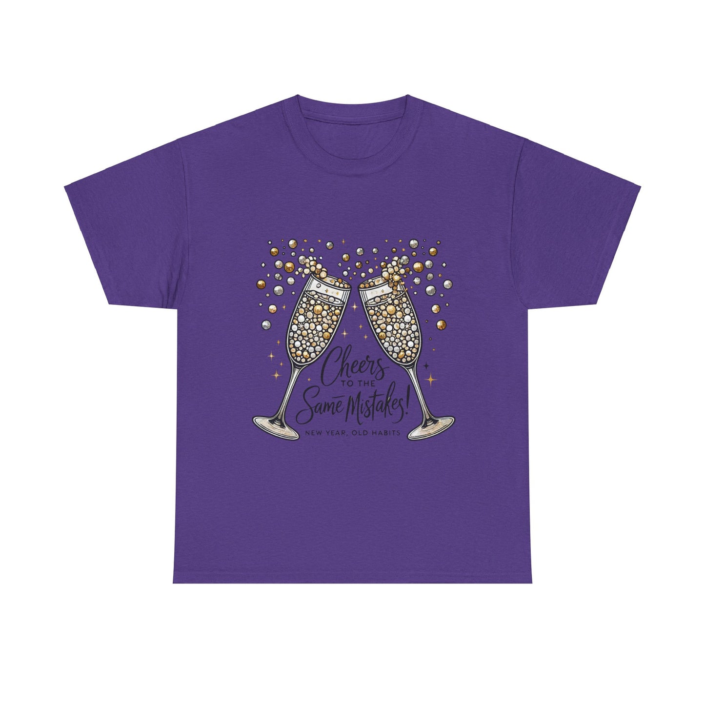 New Year Unisex Heavy Cotton Tee