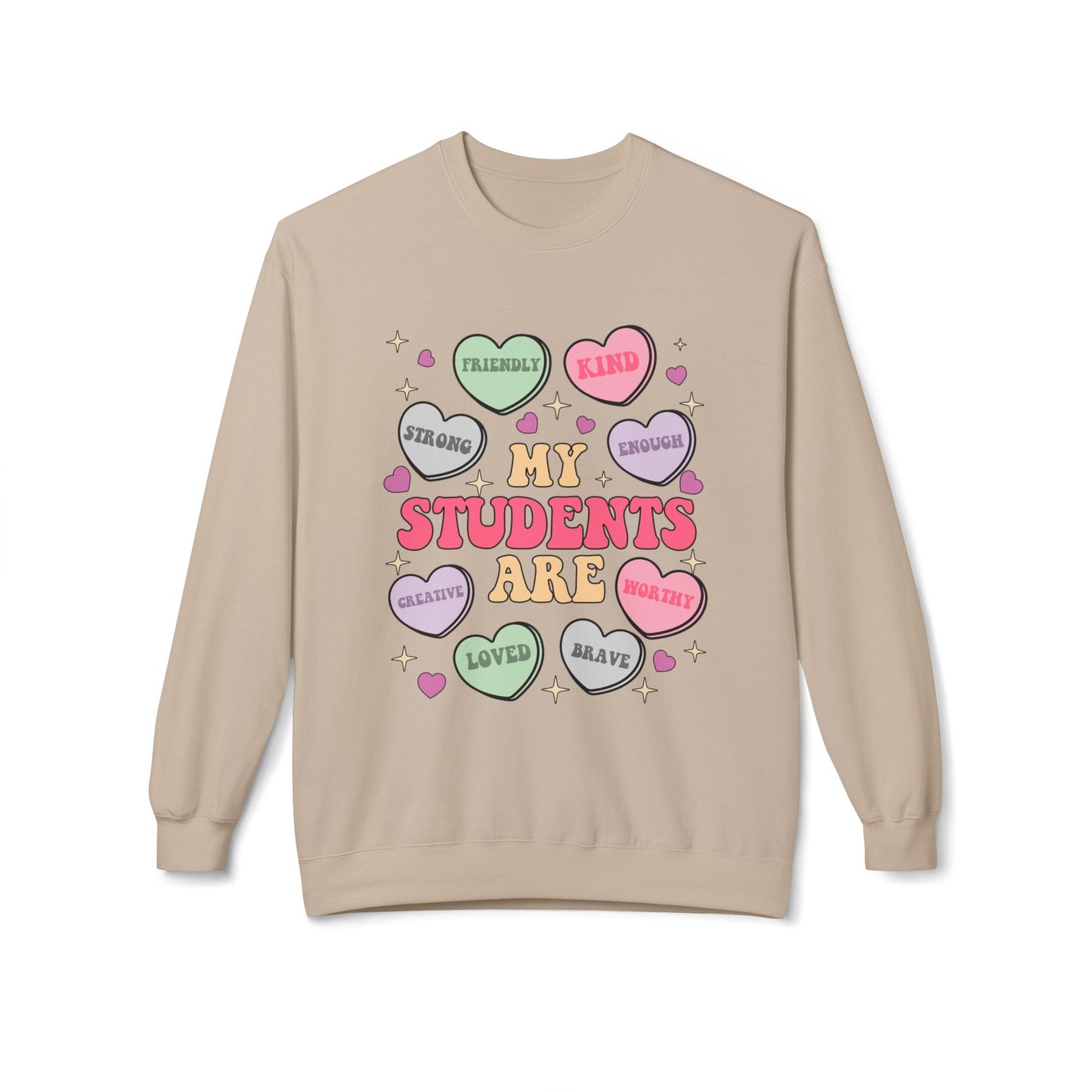 Valentines Unisex Midweight Softstyle Fleece Crewneck Sweatshirt