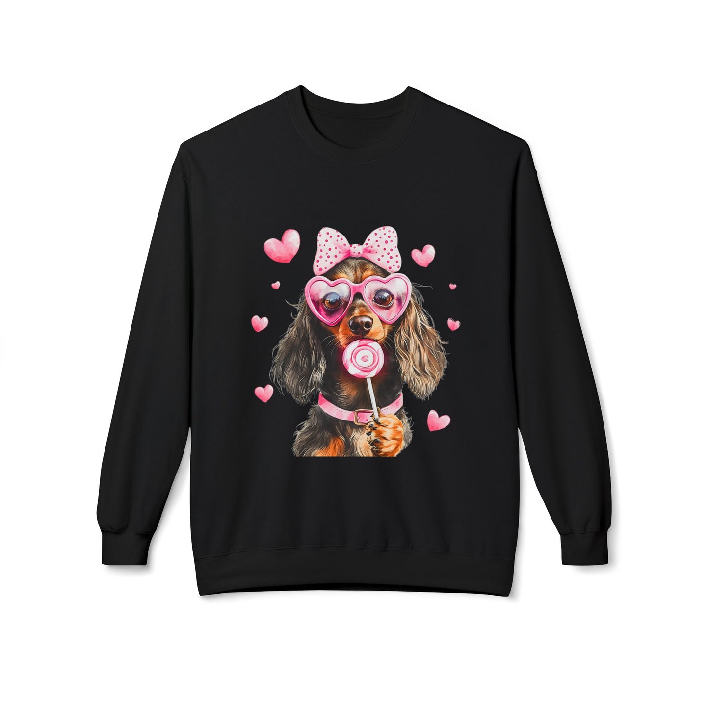 Valentines Unisex Midweight Softstyle Fleece Crewneck Sweatshirt