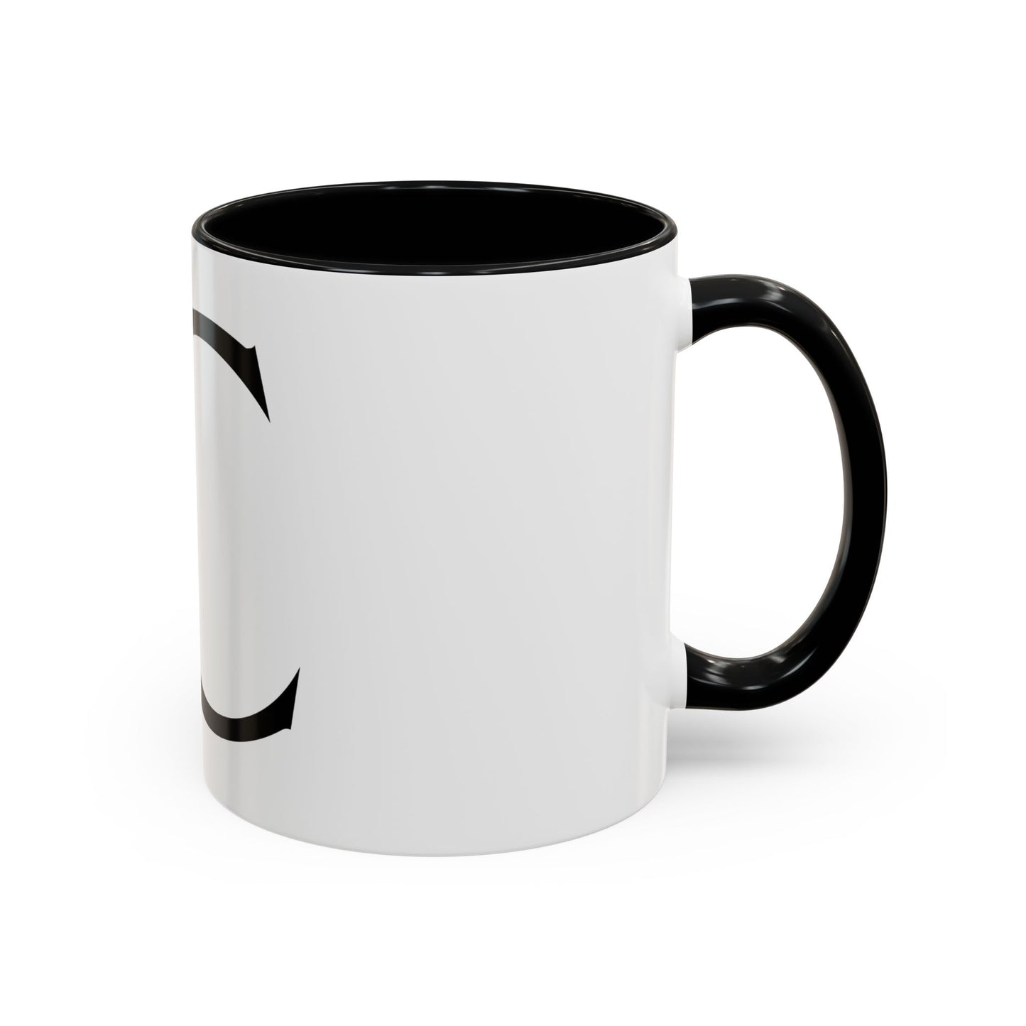 Alphabet Letter Accent Coffee Mug